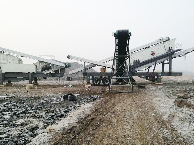 山東壽光移動破碎機破碎建筑垃圾再生