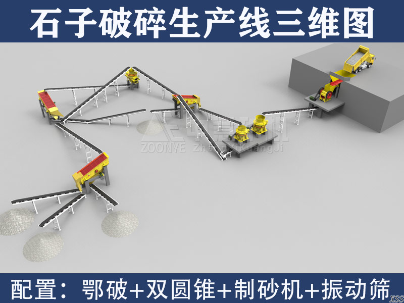 生產(chǎn)線三維圖