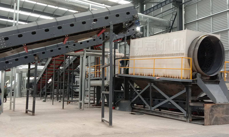 江蘇遠(yuǎn)康建筑垃圾處理現(xiàn)場