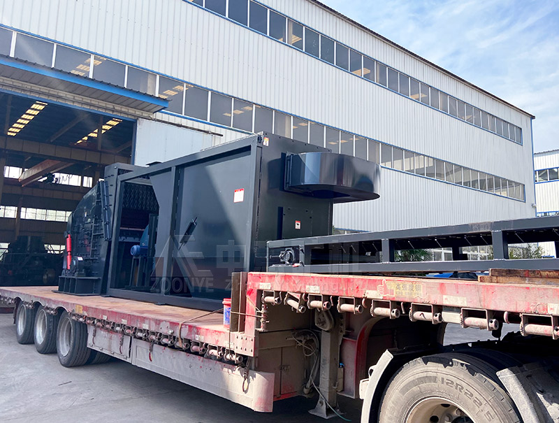 中意設備發貨現場