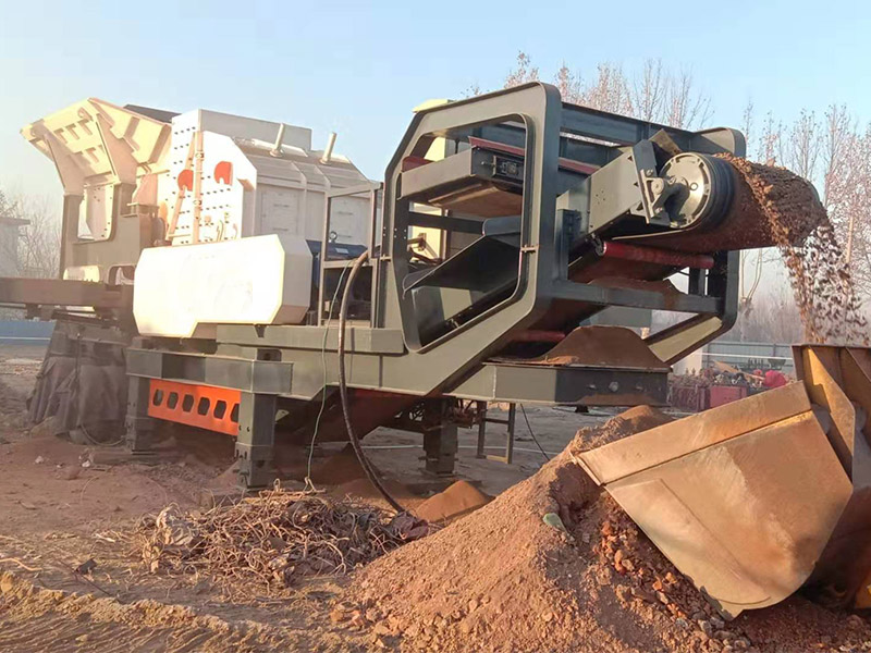 河北建筑垃圾處理現場