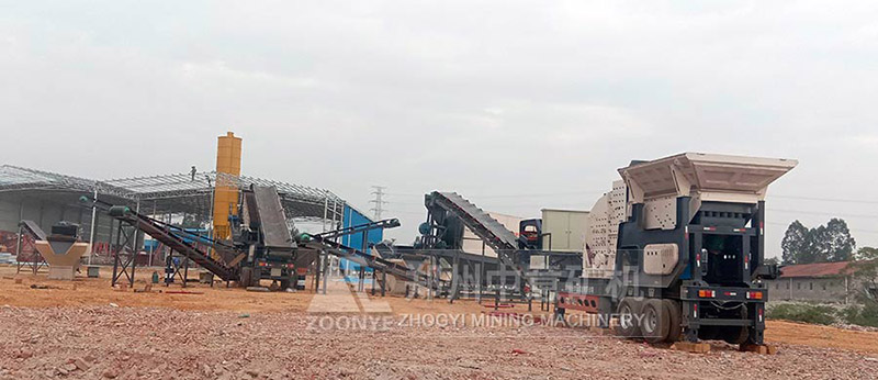 移動破碎機在江蘇使用現(xiàn)場