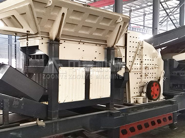 建筑垃圾處理設備哪家好，中意移動破碎機可分期付款門檻低