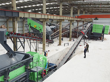 垃圾變廢為寶，江西九江建筑裝修垃圾回收利用項目正在運行中