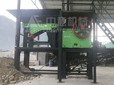 中意機械助力西藏建設(shè)，裝修垃圾處理設(shè)備安裝調(diào)試完成