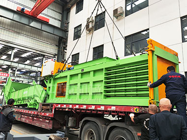 直擊中意機械發貨現場：打包機與鏈板輸送機齊發，共赴環保使命