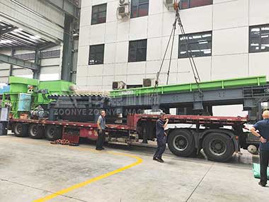 匠心交付丨中意機(jī)械裝修垃圾處理設(shè)備批量啟運實錄