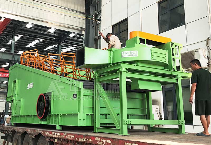 彈跳篩+立式負壓風選機