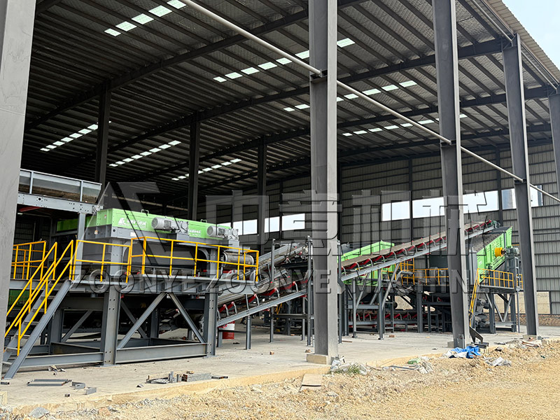 裝修垃圾處理現場