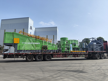 中意機械固廢分選核心設備啟程發往山西，助力區域無廢城市建設