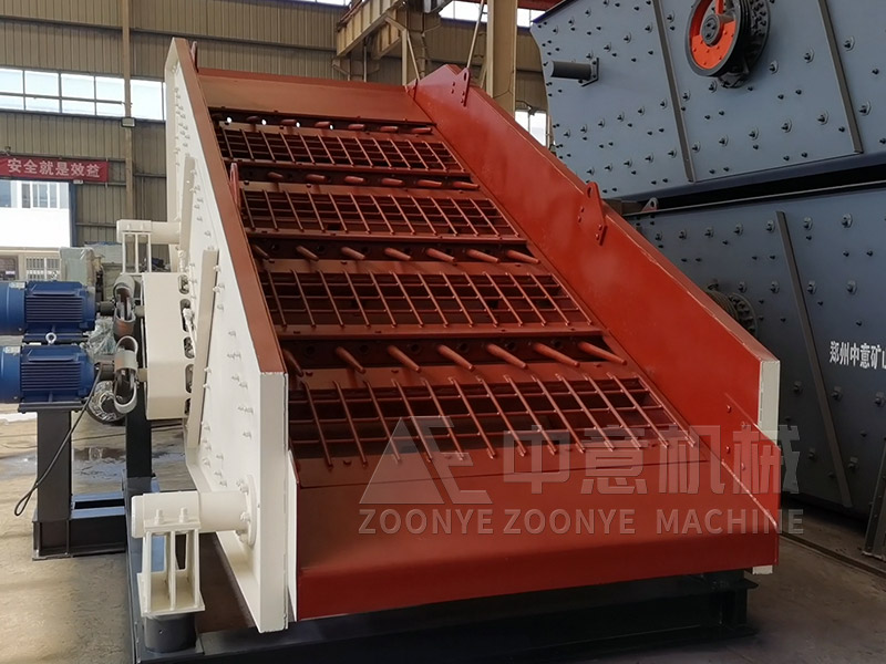 堆埋垃圾分揀系統棒條篩實地工廠圖片