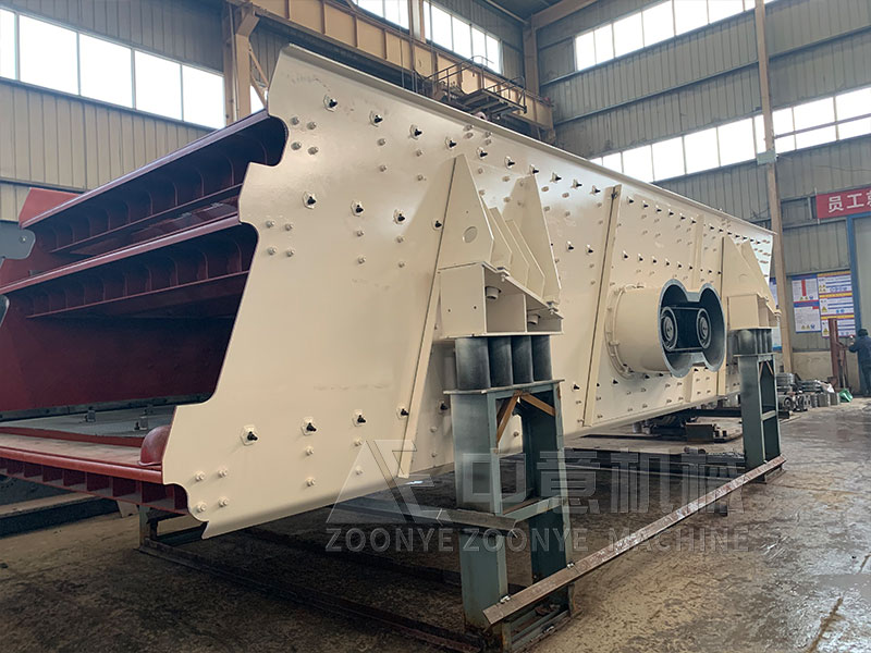 工程垃圾分揀設備的應用振動篩實地工廠圖片