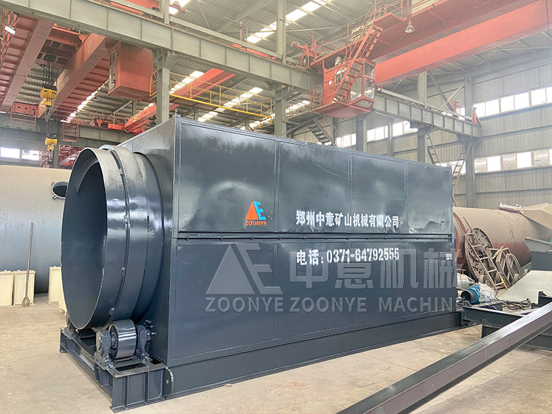 建筑廢棄物滾筒篩實地工廠圖片