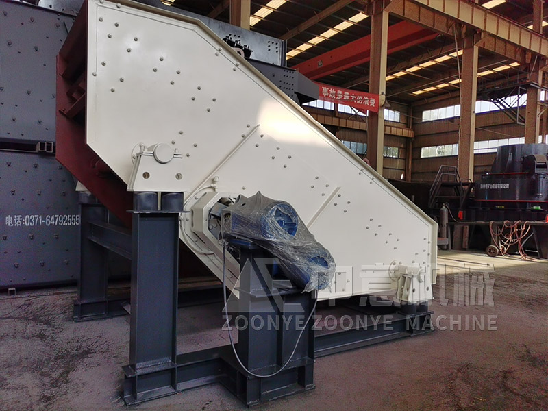 建筑磚瓦等廢料處理設備棒條篩實地工廠圖片